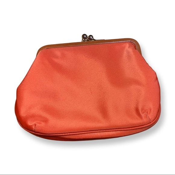 Dooney & Bourke Bags Dooney And Bourke Orange Nylon Large Change